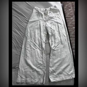 Nwt Linen blend Pants